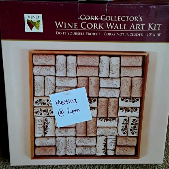 Dennis East International Accents Wine Cork Wall Art Kit By Dennis